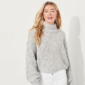 Hollister Shine Chunky Turtleneck Sweater
